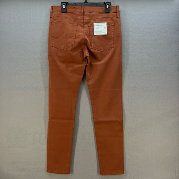 NWT Adriano Goldschmied Women's Jeans Size 31R Rust Ankle High Rise Skinny - Picture 9 of 16